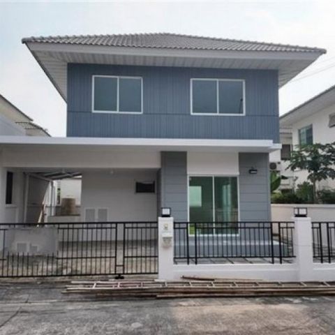 ขายบ้านแฝด 2 ชั้น โครงการ เดอะวิลล่า รัตนาธิเบศร์  อำเภอปากเกร็ด นนทบุรี