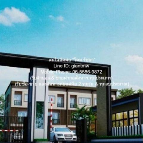 ทาวน์เฮ้าส์ ขายทาวน์โฮม 3 ชั้น (ห้องหัวมุม) ในหมู่บ้าน ซ.สุขุมวิท 62 ใกล้ BTS บางจาก 30 ตร.ว. 3 น 3 น้ำ 2 จอดรถ 6.5 ล้านบาท ขนาด 30 ตรว. 3BR3BATHROOM 6500000 บาท. ทำเลดี เป็นทาวน์โฮม 3 ชั้น พร้อมอยู่ที่มีการตกแต่งภายในเพิ่มเติมได้แบบเรียบหรู และมีทำเ