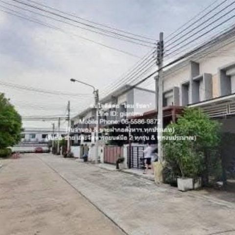 Townhome ขายทาวน์โฮม 2 ชั้น ถ.สรงประภา (ใกล้สนามบินดอนเมือง) 28.6 ตร.ว. 3 น 3 น้ำ 2 จอดรถ ขนาดเท่ากับ 0 RAI 0 ngan 29 Square Wah 3 Bedroom 3 ห้องน้ำ ไม่ไกลจาก รถไฟฟ้าสายสีแดง-สถานีดอนเมือง บรรยากาศร่มรื่น เป็นทาวน์โฮม 2 ชั้น ที่ตั้งอยู่ท่ามกลางสิ่งอำ