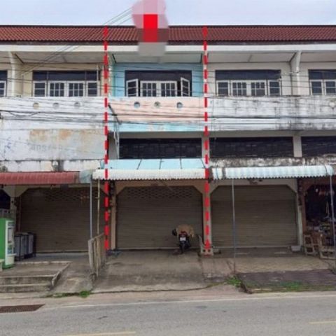 ขายอาคารพาณิชย์  ถนนศรีสวัสดิ์ดำเนิน อำเภอเมืองมหาสารคาม มหาสารคาม