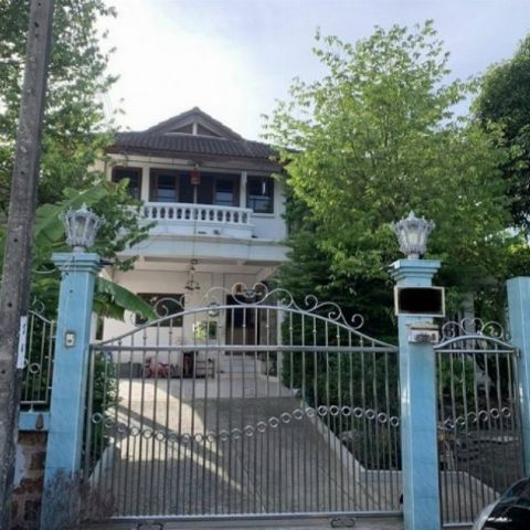 ขายบ้านเดี่ยว 2 ชั้น ถ.พระราม 2 ซ.37 ซอยย่อย 4 เนื้อที่ 194 ตรว. บ้านไม่ทรุด น้ำไม่ท่วม