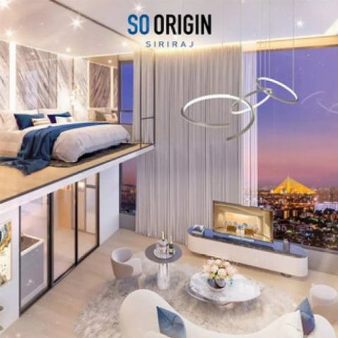 CONDO. โซ ออริจิ้น ศิริราช น่าอยู่ -