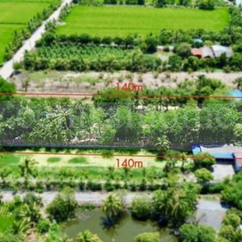 ที่ดิน 2 ไร่ พร้อมสิ่งปลูกสร้าง ไทรน้อย - นนทบุรี บ้านสวน สไตล์คาเฟ่