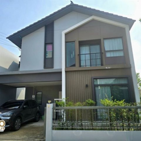 ขายบ้าน2ชั้น อณาสิริ ชัยพฤกษ์-วงแหวน บางบัวทอง 36.3 ตรว โครงการขของแสนศิริ