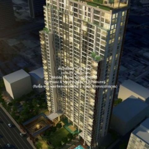 รหัส  DSL-698 RENT ให้เช่า CONDOMINIUM ดิ แอดเดรส สาทร 47 SQ.M. 1 BR 40000 B. ไม่ไกลจาก BTS ช่องนนทรี บรรยากาศร่มรื่น