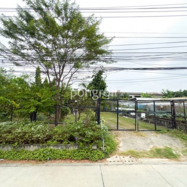 ที่ดิน 198 ตรว. ถมแล้วแปลงสวย รามอินทรา-สุขาภิบาล 5  เข้า-ออกได้หลายเส้นทาง