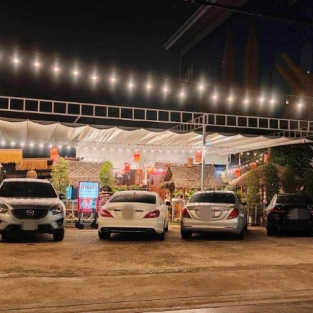 เซ้งร้านอาหาร ย่านเกษตรนวมินทร์ ซอยประเสริฐมนูกิจ 33 มีที่จอดรถหน้าร้าน มีหลังคาผ้าใบเปิด-ปิดอัตโนมัติ